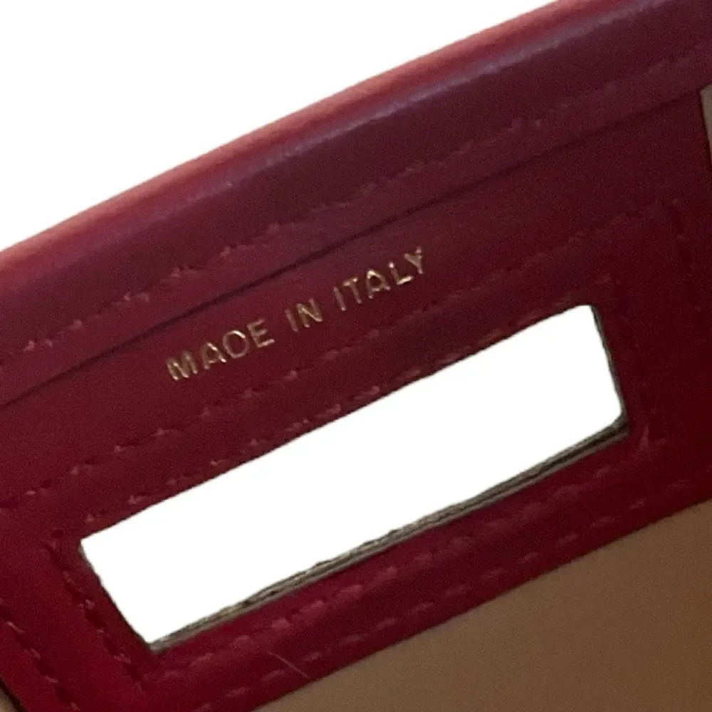 FENDI Crème & Red Medium Defender Cover - Picture 5 of 14